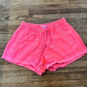 Linen Lilly Pulitzer Shorts Sz Small